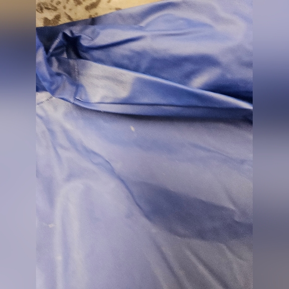 Vintage NFL New York Giants Blue and Red Vinyl Hooded Rain Poncho Unisex Adult - Picture 15 of 16